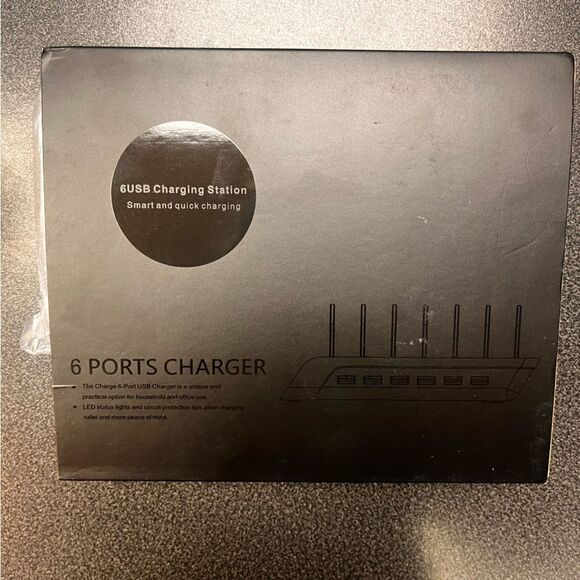 6 Port Charging Station - Picture 1 of 2